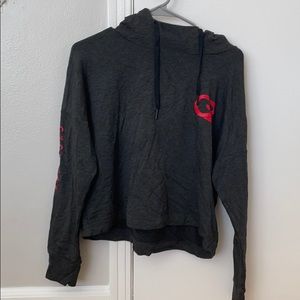 CycleBar Beyond Yoga cropped sweatshirt